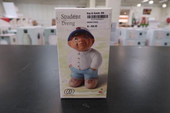 3 stk. Klarborg Student dreng 
