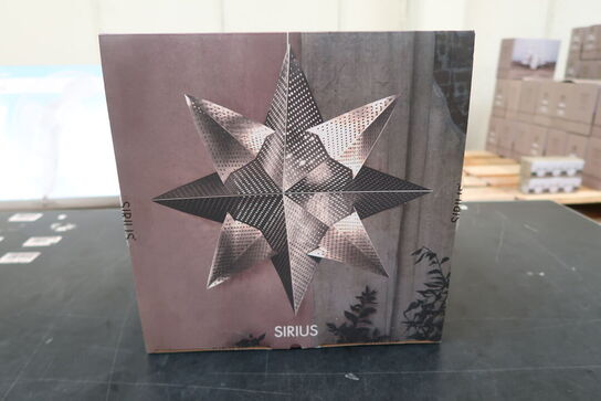 2 stk. Sirius Lene stjerne Ø33 cm