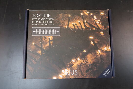 Sirius Top-Line Ultra Cluster Supplementsæt 400 LED, 3 m