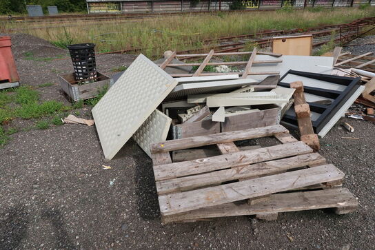 Div. Byggepladshegn, reseverdele m.m.