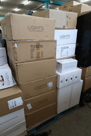 Parti af lamper fra LIGHTS COPENHAGEN