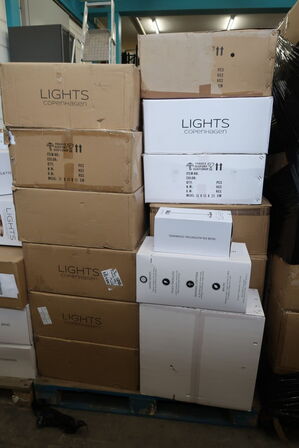 Parti af lamper fra LIGHTS COPENHAGEN