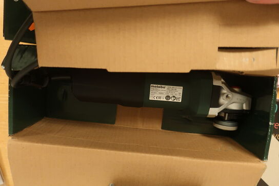 2 stk. METABO vinkelslibere WQ 1100-125 (ubrugte)