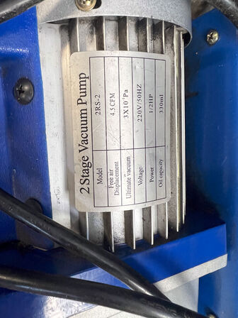 4 stk. VEVOR vakuumpumper 2RS-2 & 2RS-3