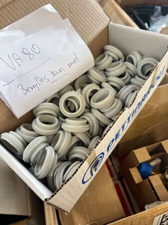 Messingfittings, PETTINAROLI reguleringsventiler, DANFOSS m.v.