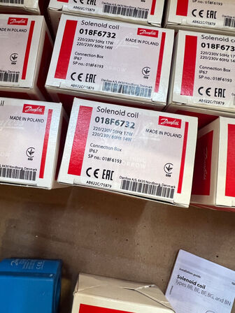 Messingfittings, PETTINAROLI reguleringsventiler, DANFOSS m.v.