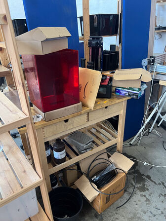 3D printer ELEGOO Saturn S inkl. div. tilbehør