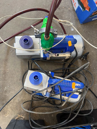 4 stk. VEVOR vakuumpumper 2RS-2 & 2RS-3