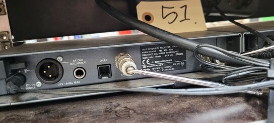 2 stk. Sennheisser trådløse mikrofoner