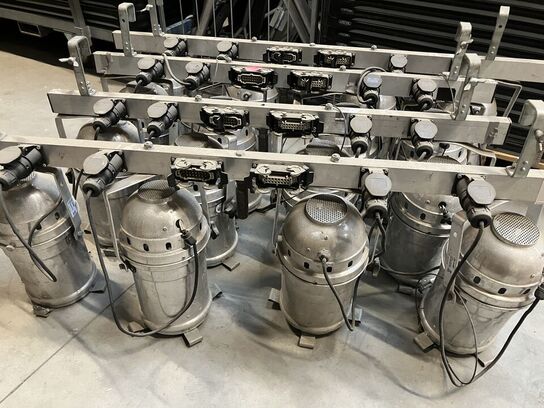 Par64 Chrom – 16 stk på 4-bars med harting