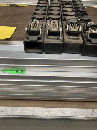 4 stk. Harting stikplanke – 6* LK ud