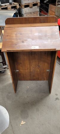 5 stk asorterede talerstole