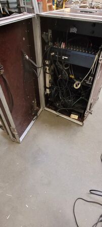 Afviklingsskab Lyd. Denon DN-1800f Dual CD Player. Yamaha MG166cx. TC Electronic C400XL.  2 stk Equalizer og diverse forkabling