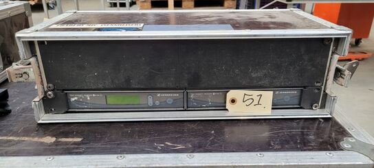 2 stk. Sennheisser trådløse mikrofoner