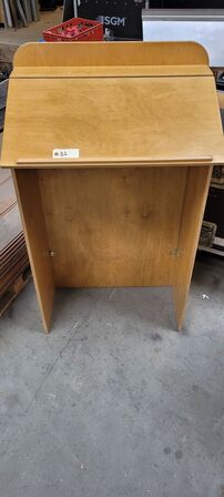 5 stk asorterede talerstole