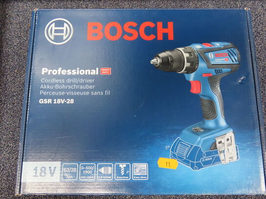 Boremaskine BOSCH GSR 18V-28