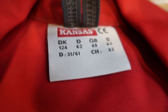 6 stk. arbejdsjakker,. 3 stk. arbejdsveste