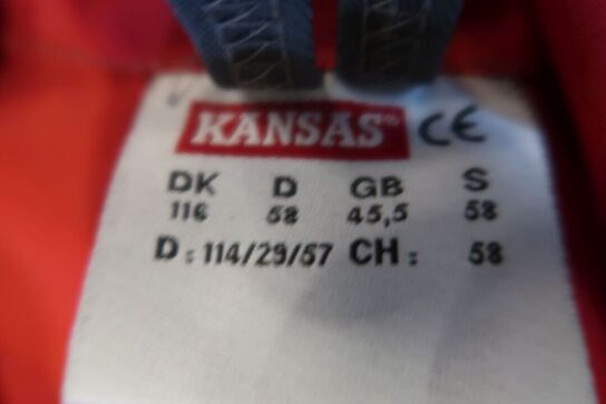 6 stk. arbejdsjakker,. 3 stk. arbejdsveste