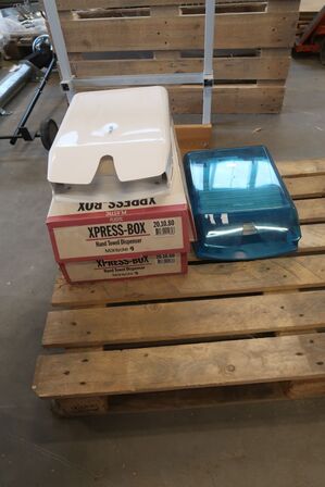 3 stk. håndserviet dispenser