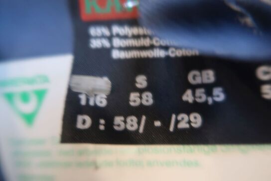 6 stk. arbejdsjakker,. 3 stk. arbejdsveste