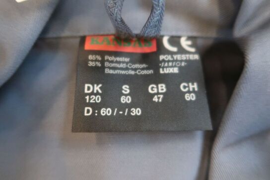 6 stk. arbejdsjakker,. 3 stk. arbejdsveste