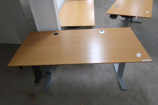 El/hævesænkebord 160x80cm