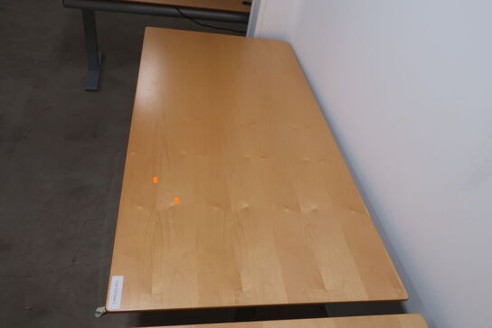 El/hævesænkebord 160x80cm