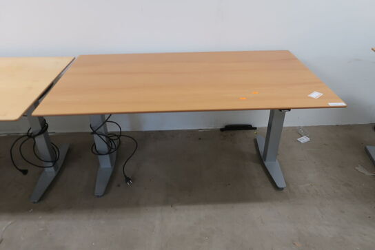 El/hævesænkebord 140x80cm