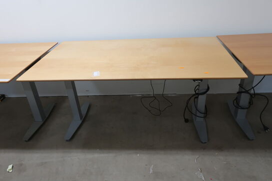 El/hævesænkebord 140x80cm