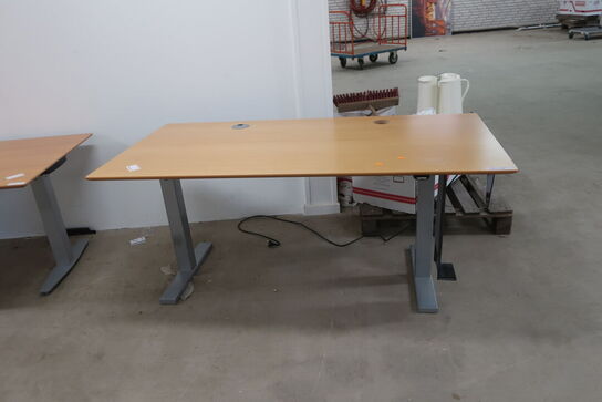 El/hævesænkebord 160x80cm