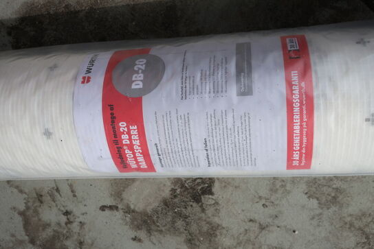8 rl. WÜRTH DB-20 dampspærre á 50 m.