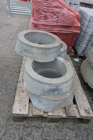 Brøndmateriel beton & stål (se billeder)