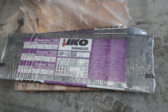 4 rl. PTM DuraFlex underpap + 2 pk. IKO Shingles tagplader