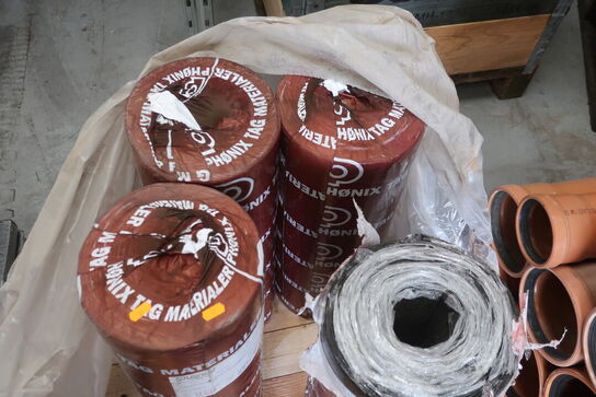 4 rl. PTM DuraFlex underpap + 2 pk. IKO Shingles tagplader