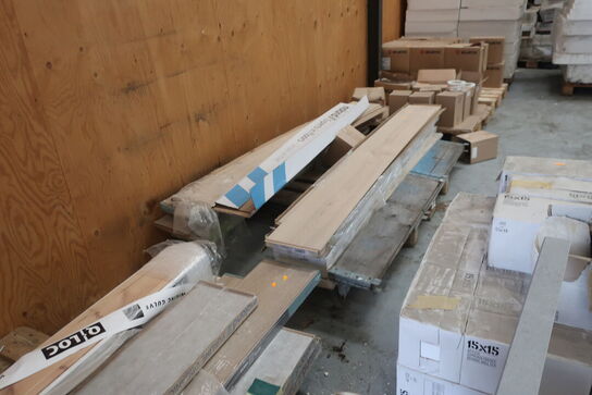 Blandet pakker m. gulvbrædder bl.a. VIKING & MOLAND