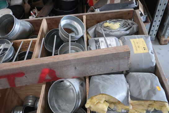 1 pll. ventilationsmateriel (se billeder)