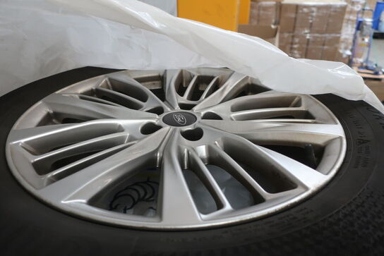 4 stk. alufælge 7.5Jx18H2 FORD med dæk CONTINENTAL 225/60R18 V XL