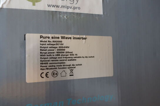 Inverter PURE SIN WAVE NK2000