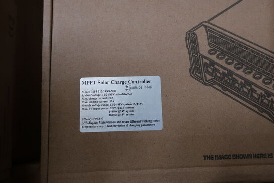 Charge controller MPPT Solar 50A 12/24-50D