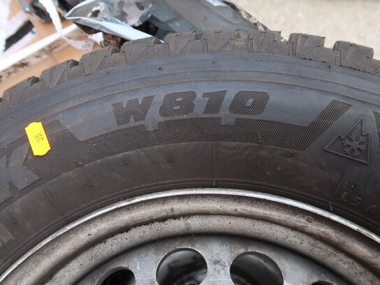 Stålfælge med vinterdæk BRIDGESTONE 235/65R16 C