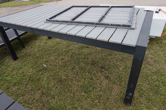 Havebord Nonwood/alu 