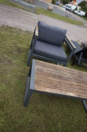 Loungesæt 6 personer 4 dele 