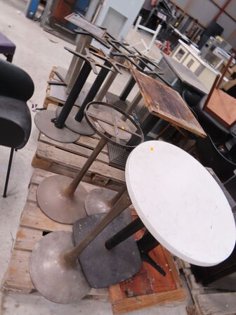 14 stel til cafeborde