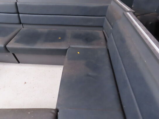 Loungesofaer til fastmontering (indbygget LED Lys)