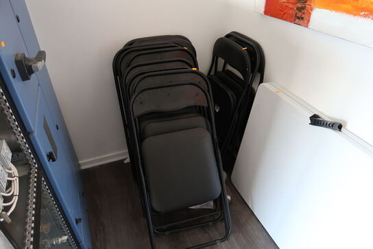 Klapbord, stole samt maleri