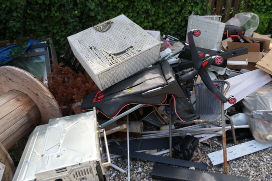 Kabeltromler, EURO-Paller, pallerammer m.m. (alt skal medtages)