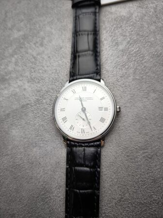 Herreur  FREDERIQUE CONSTANT Slime Line Gents small second 37 mm quartz