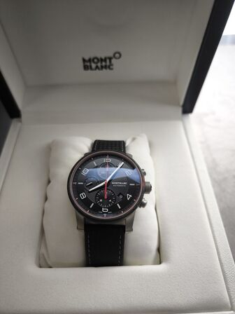 Herreur MONTBLANC Timewalker Steel Ceramic Collection 43 mm aut.