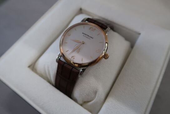 Herreur MONTBLANC Star Steel & Gold Collection 39 mm small seconds aut.