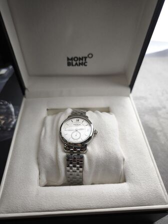 Dameur MONTBLANC Star Legacy Steel Collection small second 32 mm aut.